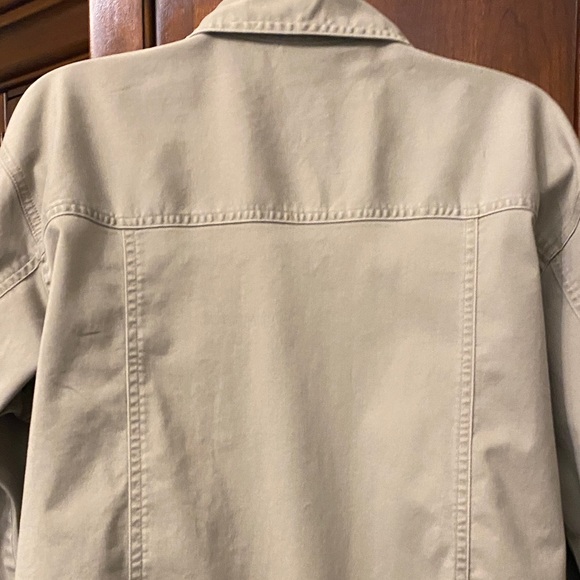 Chico's Khaki Utility Jacket - Picture 6 of 8